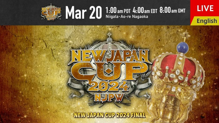 Finals set for New Japan Cup 2024