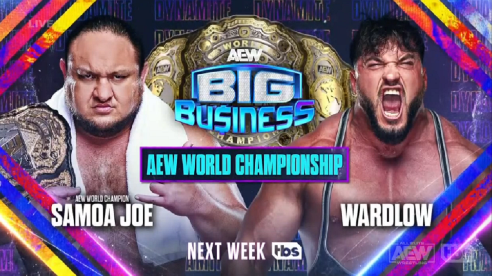World title match added to AEW Big Business
