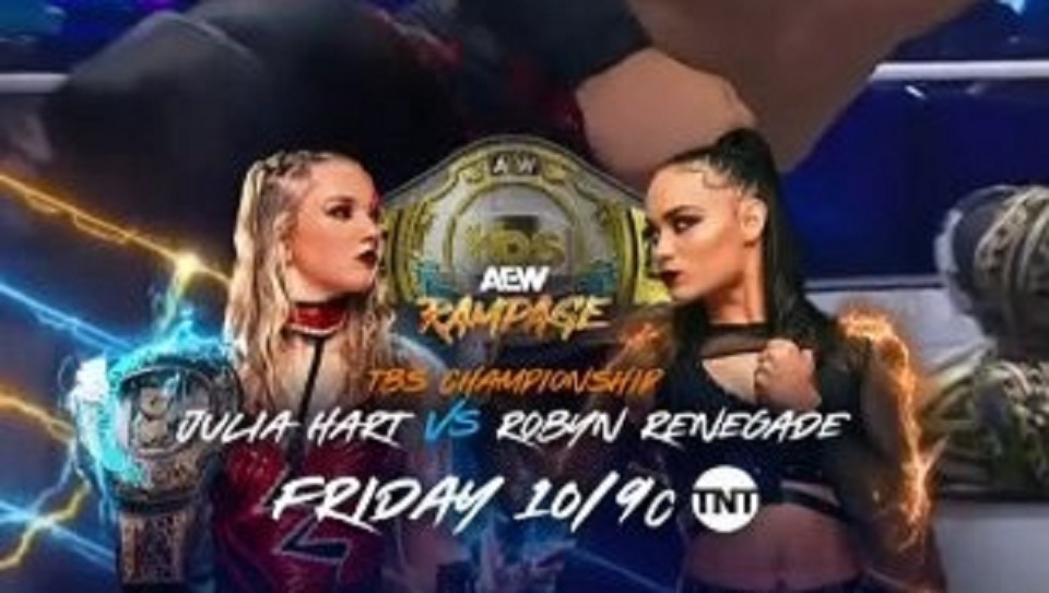 TBS title match booked for AEW Rampage