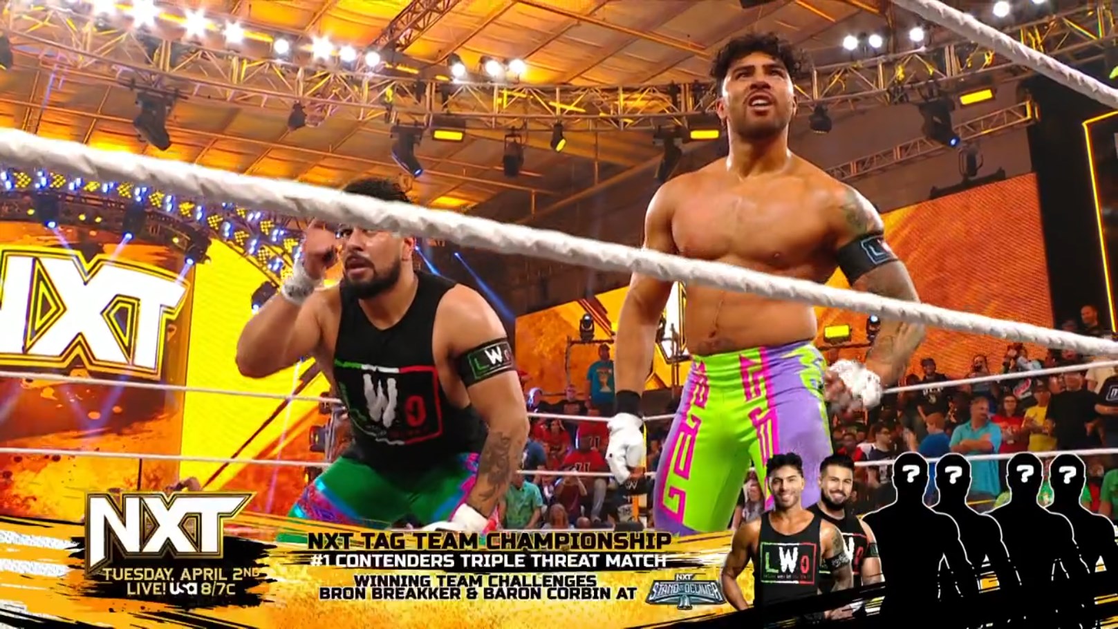 LWO qualify for WWE NXT Tag Team title number one contender’s match