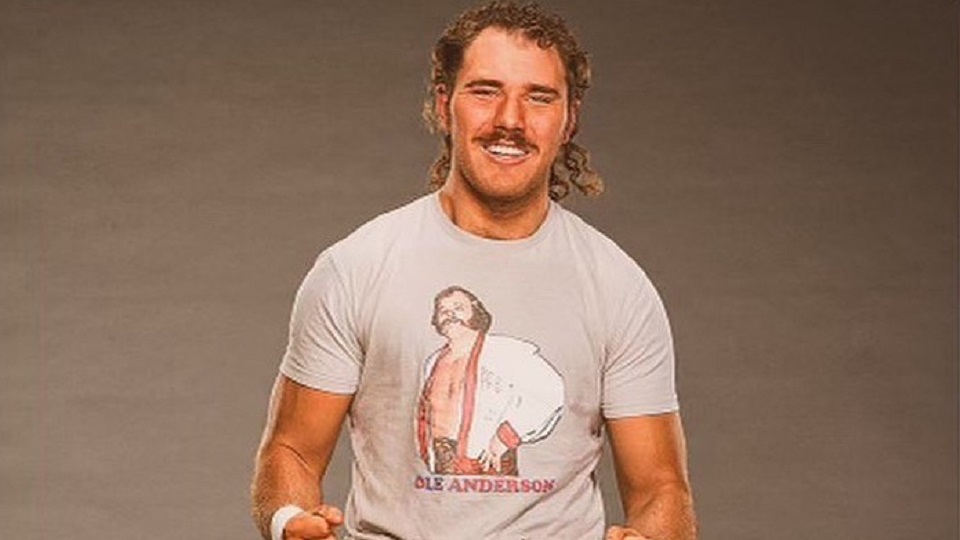 WWE NXT’s Brooks Jensen issues apology for wearing Ole Anderson shirt