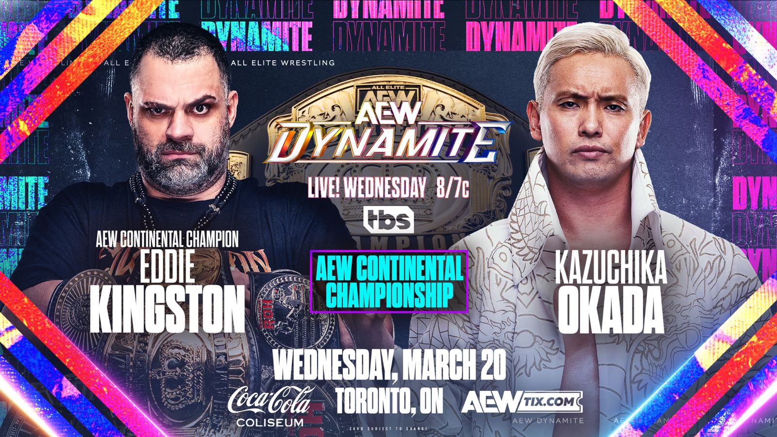 Continental title match, Mercedes Mone segment added to next AEW Dynamite