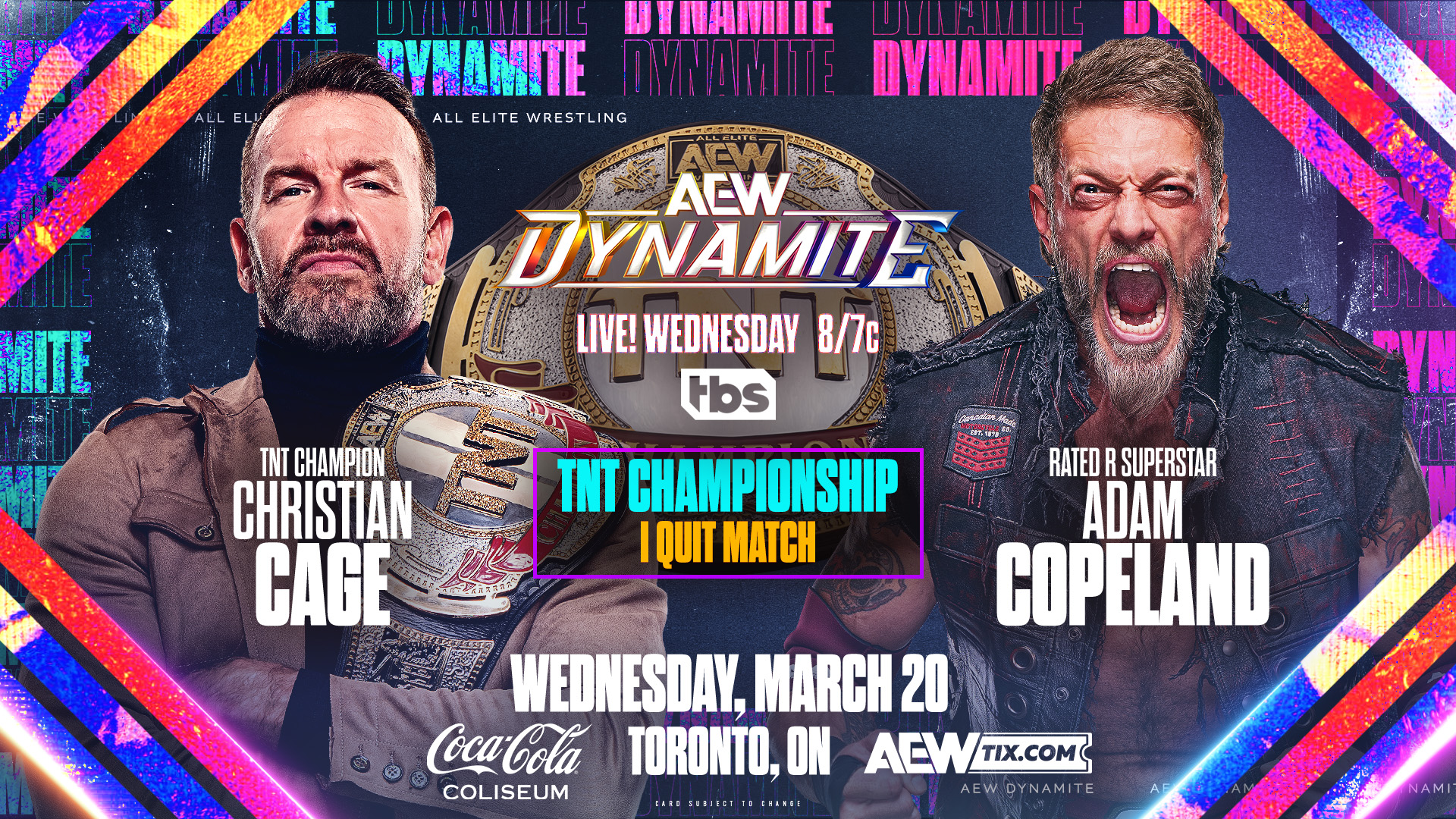 AEW Dynamite live results: I Quit TNT Championship match