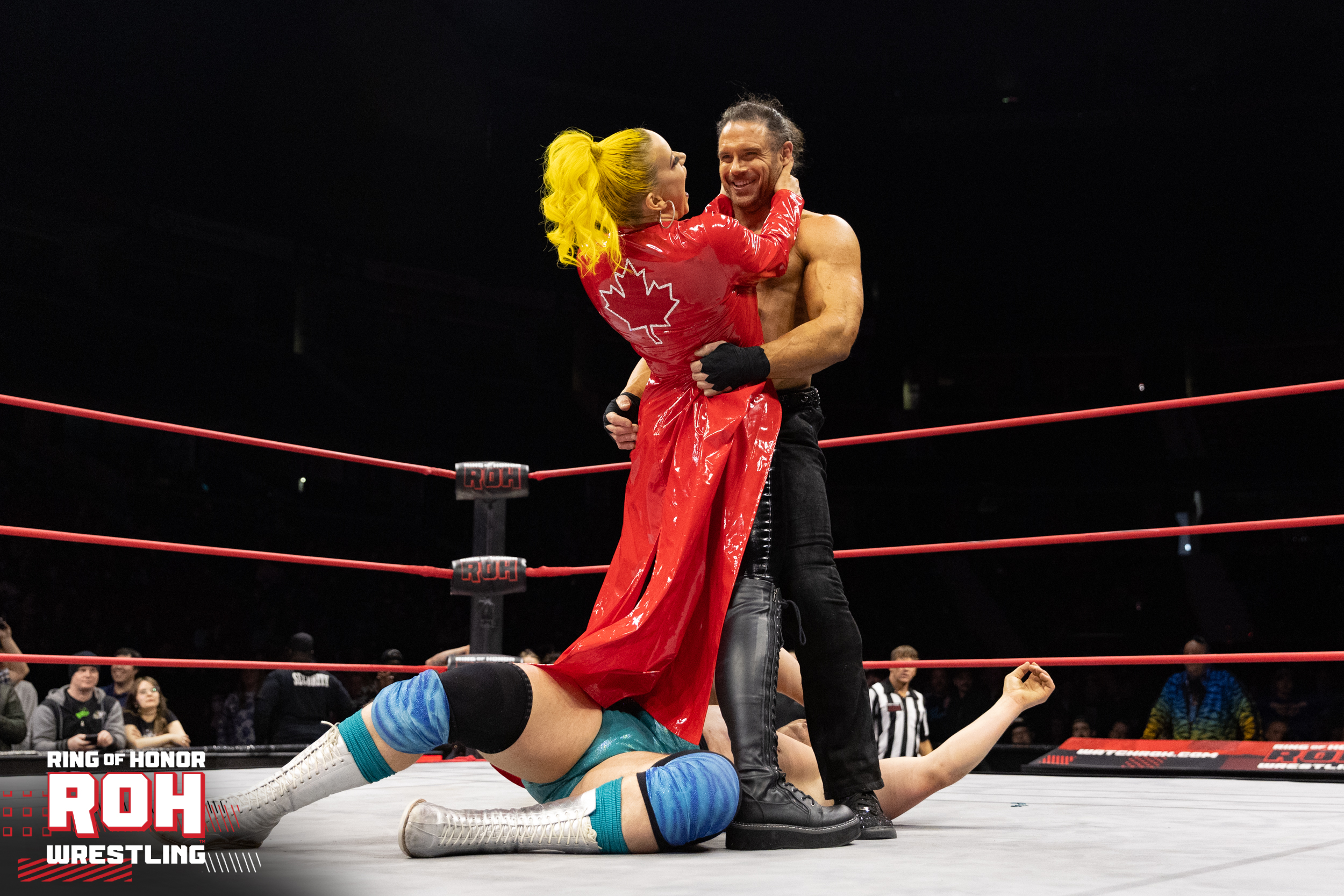 Dalton Castle vs. Johnny TV set for ROH Supercard of Honor
