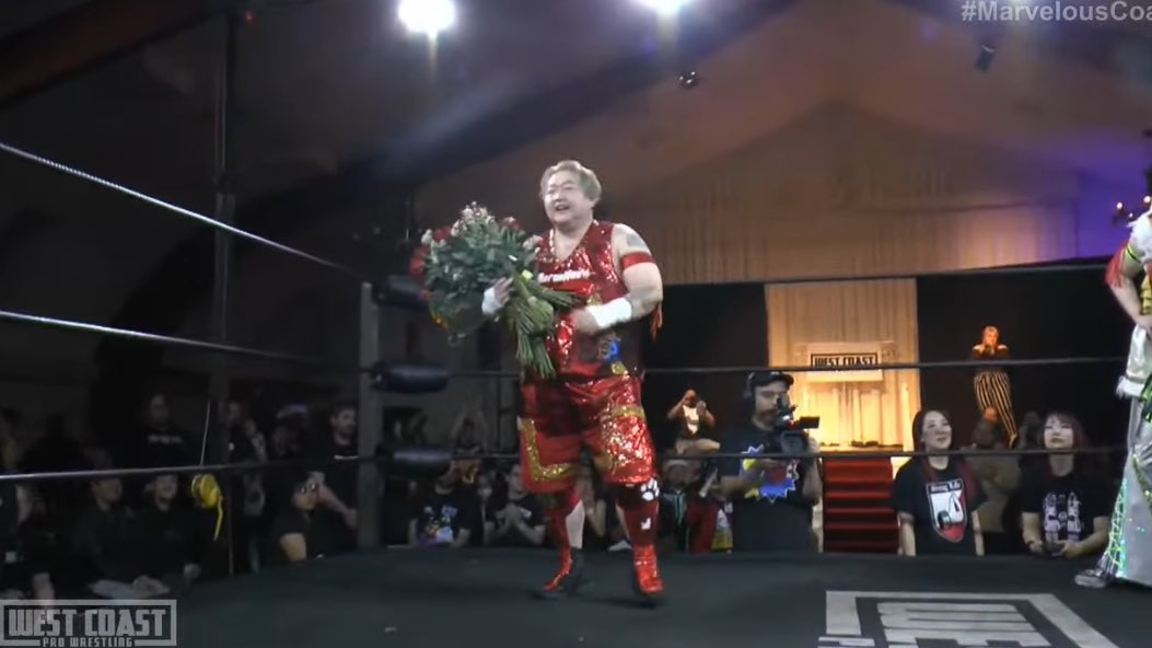 Chigusa Nagayo wrestles final match of career for West Coast Pro