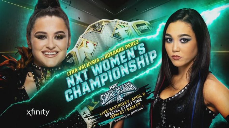 NXT Women’s title match official for Stand & Deliver
