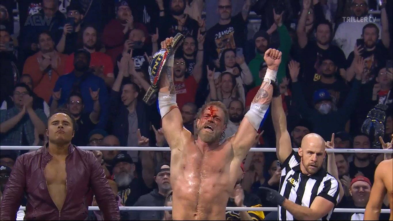 Adam Copeland defeats Christian Cage for TNT title on AEW Dynamite