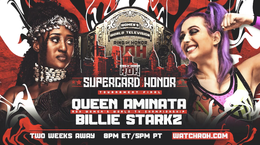 Women’s TV title tournament finals official for ROH Supercard of Honor