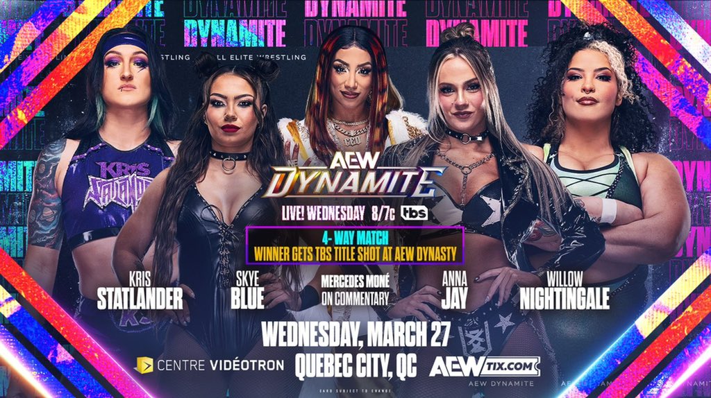 Number one contender’s match added to AEW Dynamite, rankings to be revealed