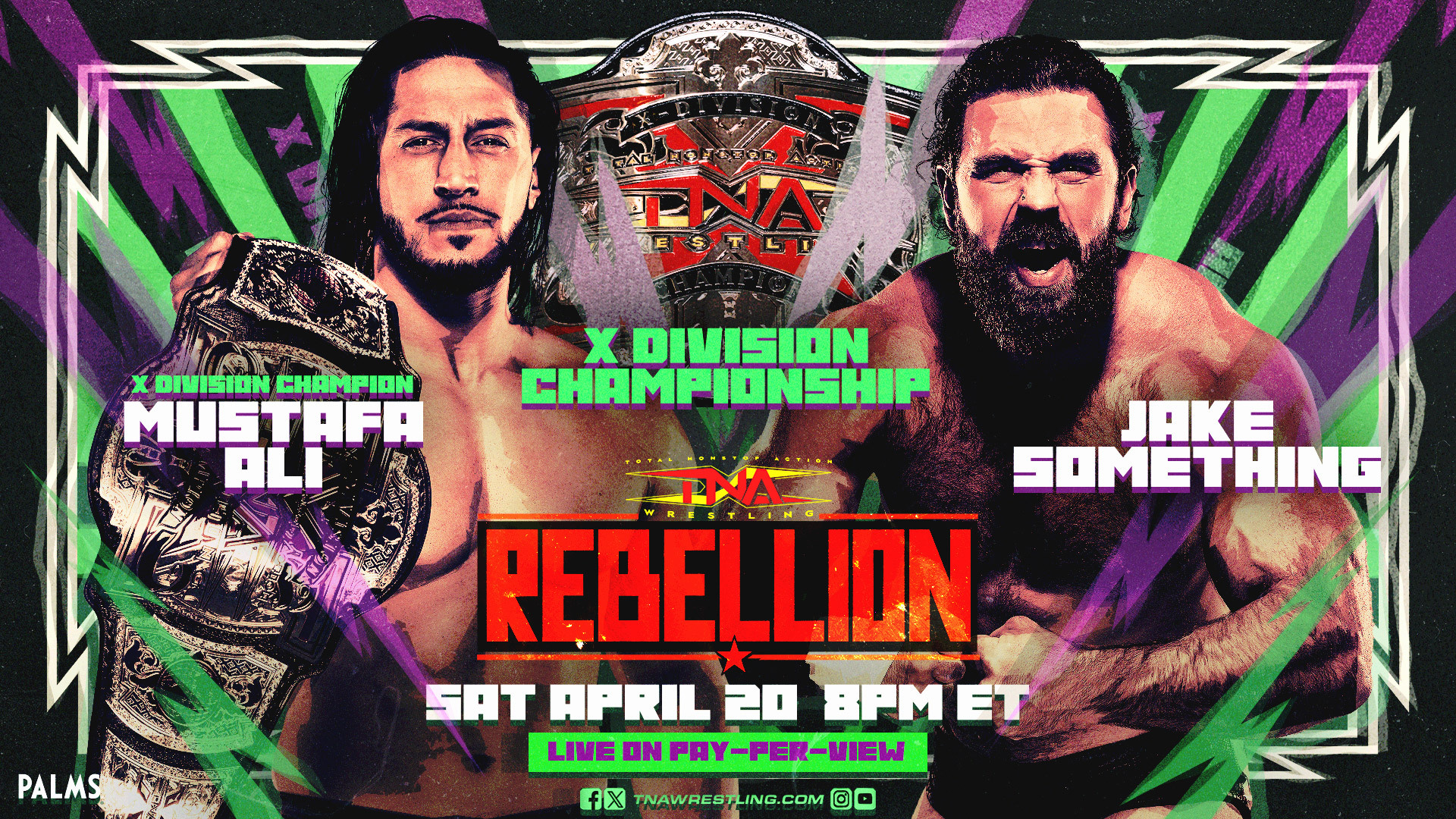 Mustafa Ali X-Division title defense part of new additions to TNA Rebellion