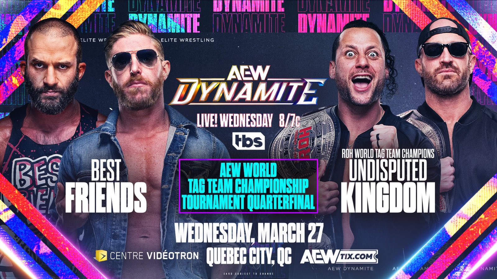 Tag Team title tournament match booked for AEW Dynamite