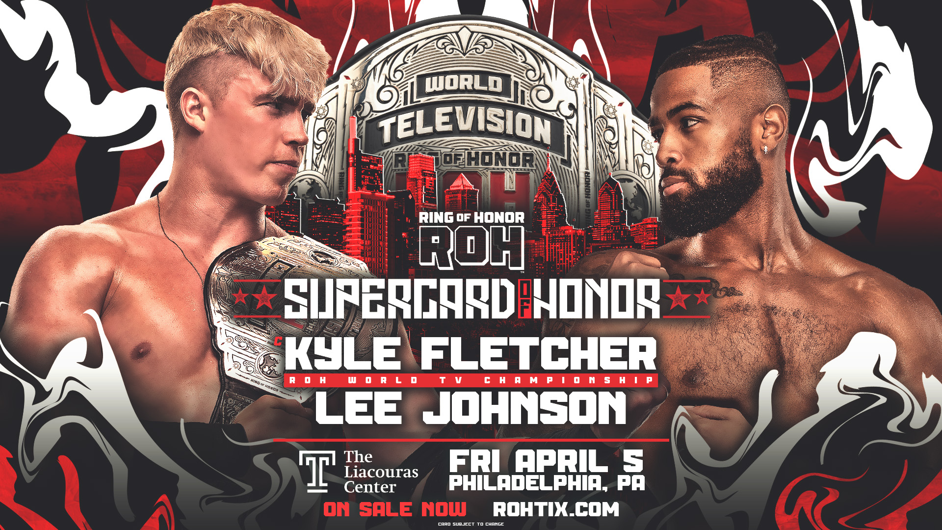 TV title bout, Stardom trios match added to ROH Supercard of Honor