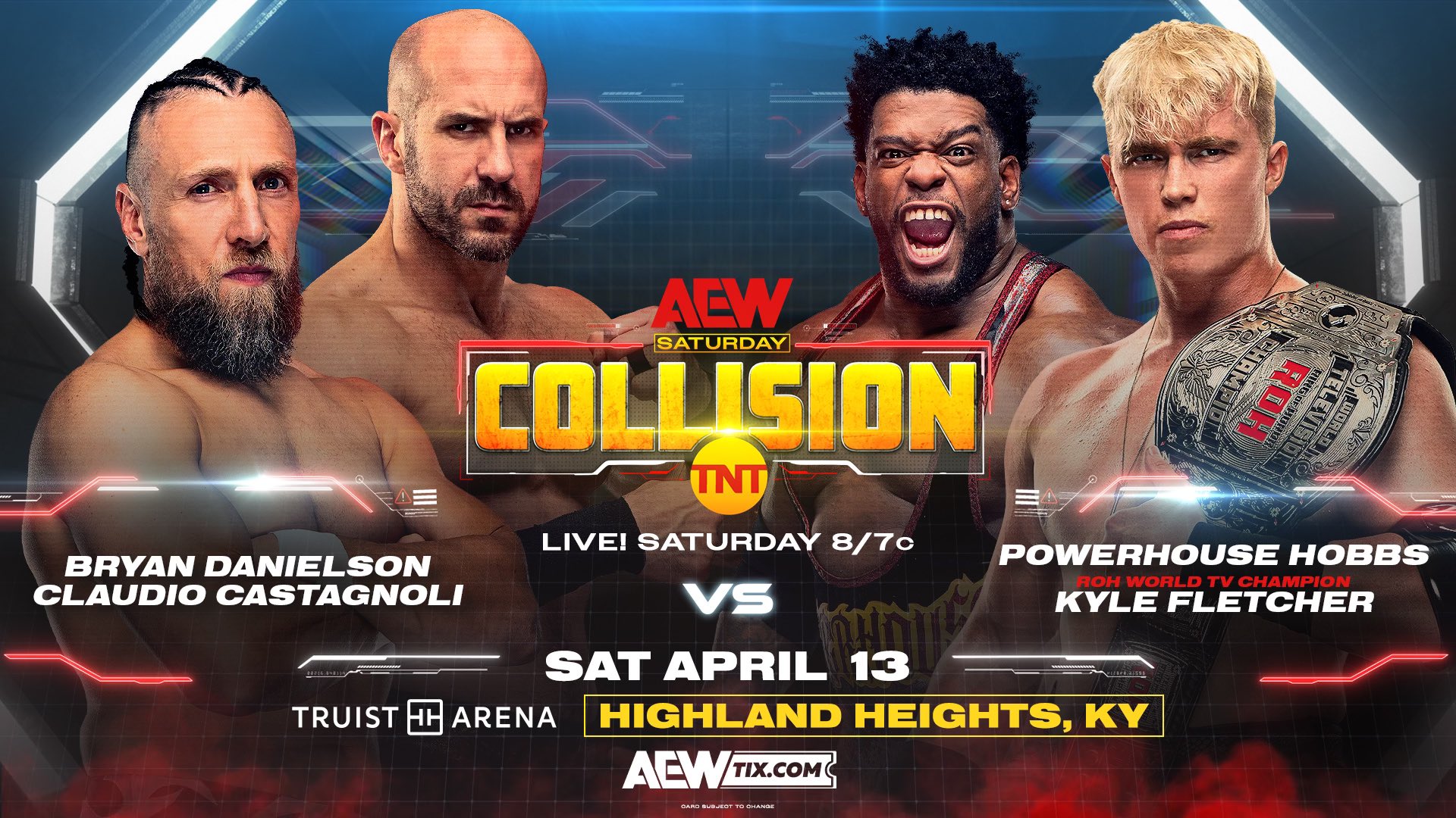 AEW Collision viewership up despite big competition from UFC 300 prelims