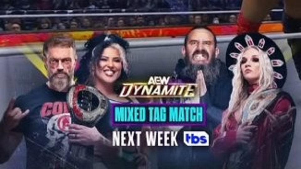 Mixed tag match set for next week’s AEW Dynamite