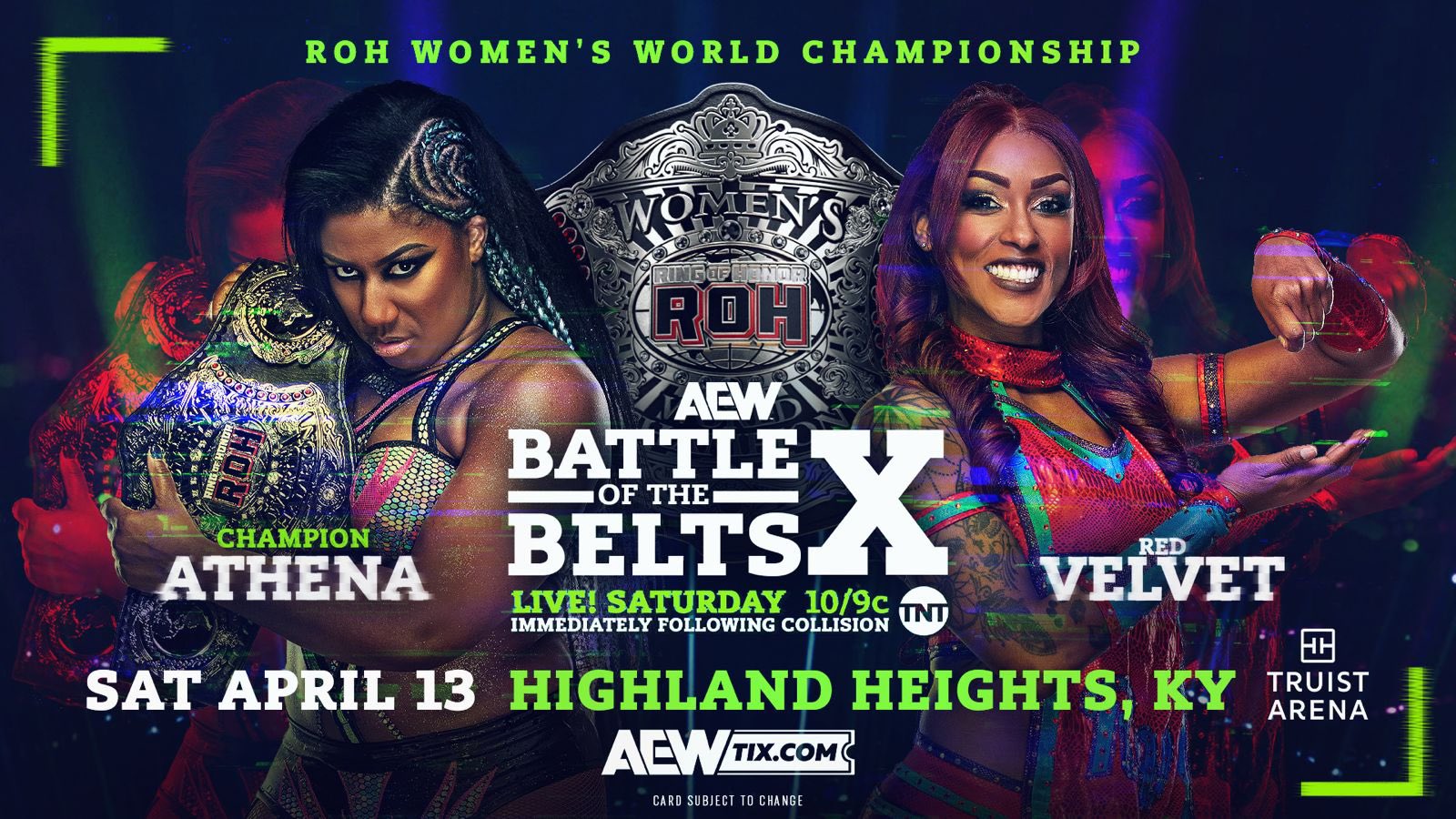 Athena to defend ROH Women’s title at AEW Battle of the Belts X