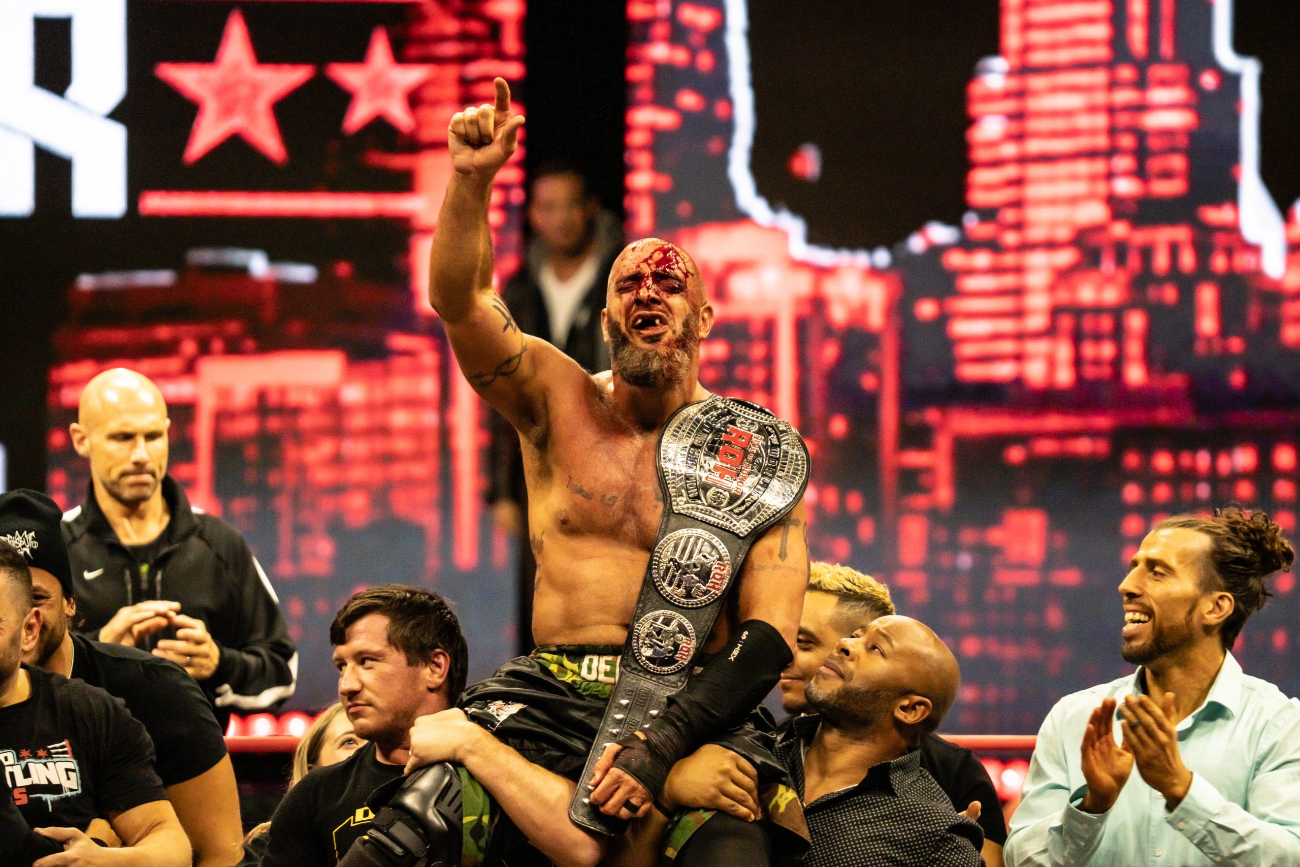Mark Briscoe wins World title at ROH Supercard of Honor