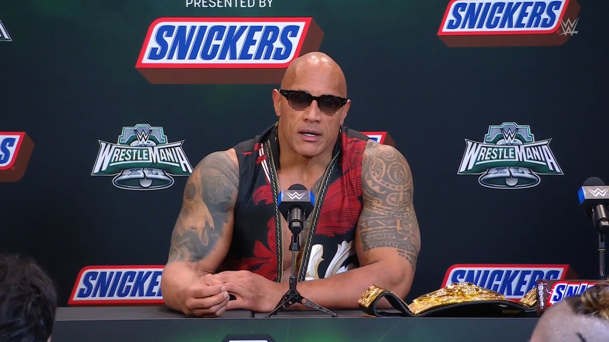 The Rock says ‘there might be’ more matches for him in the future