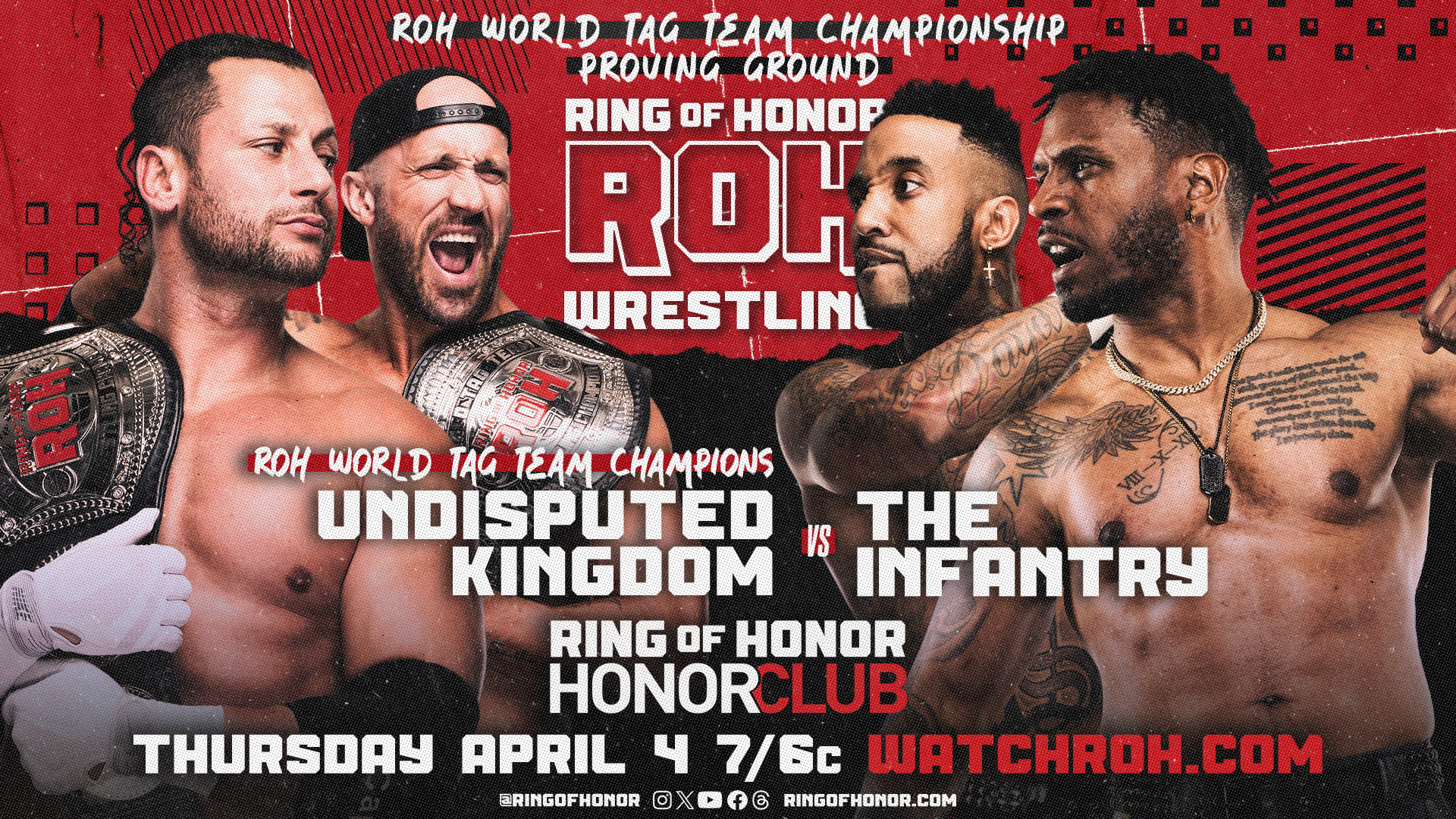 Ring of Honor TV live results: Supercard of Honor go-home show