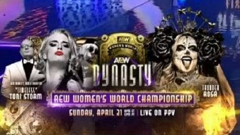 Women’s World title match official for AEW Dynasty