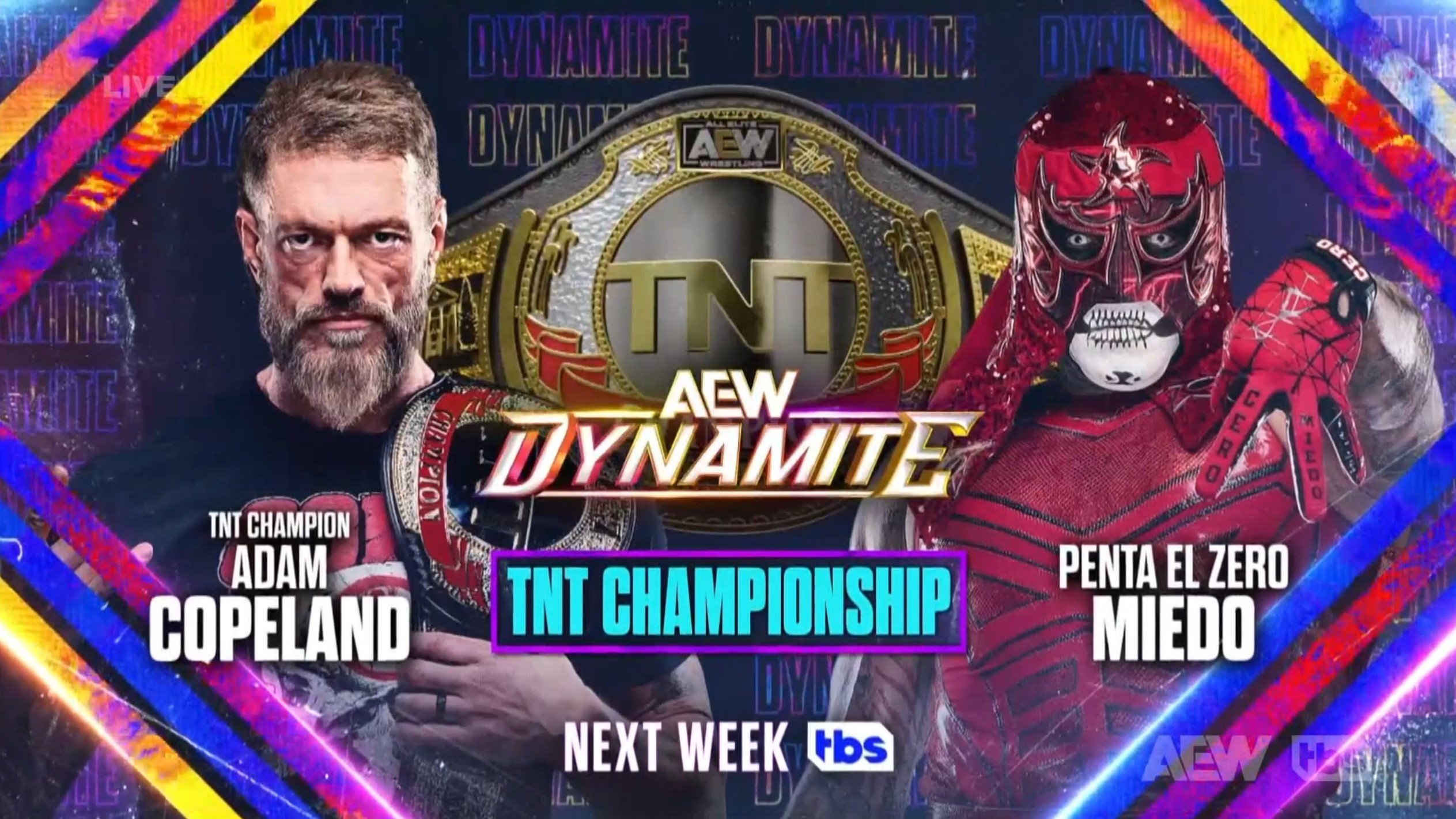 TNT title match set for next week’s AEW Dynamite