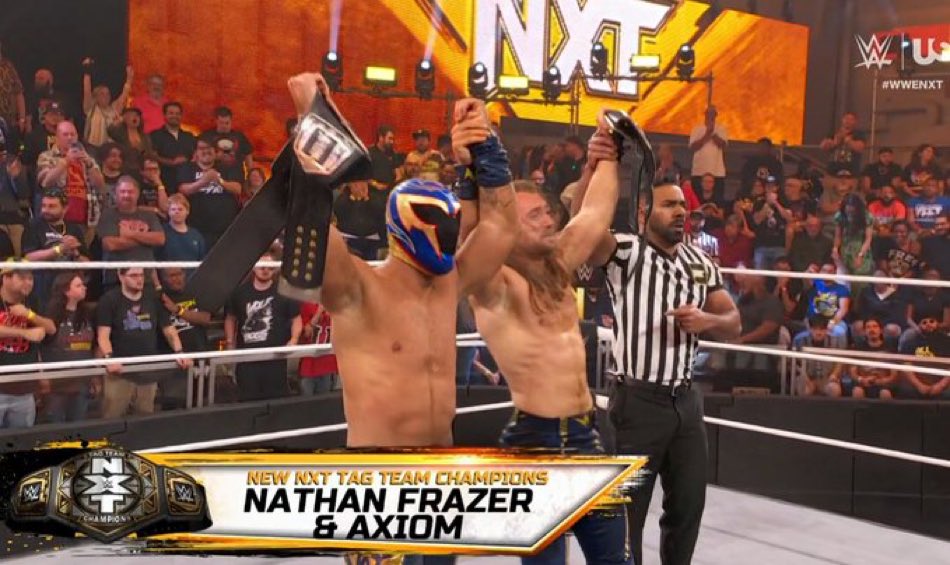 Axiom & Nathan Frazer win WWE NXT Tag Team titles
