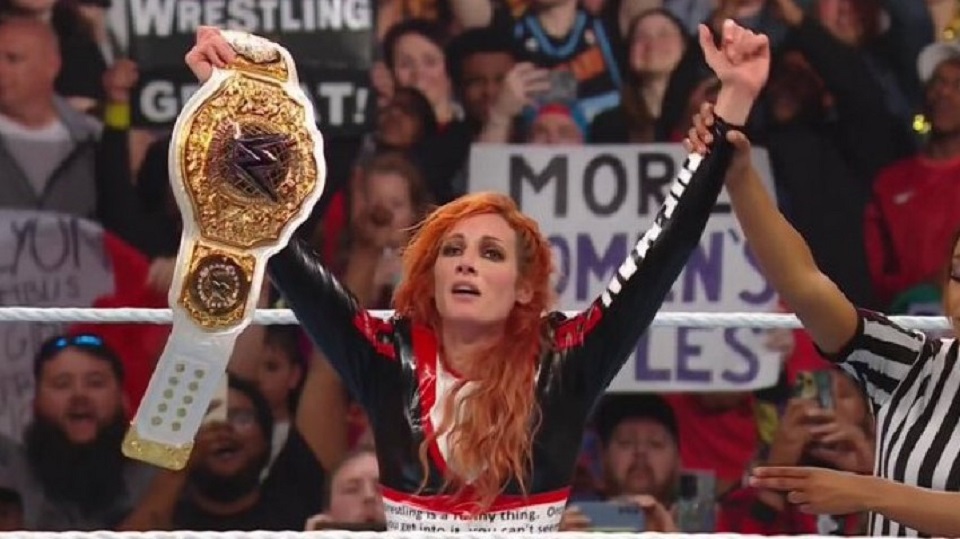 Becky Lynch wins vacant Women’s World title on WWE Raw