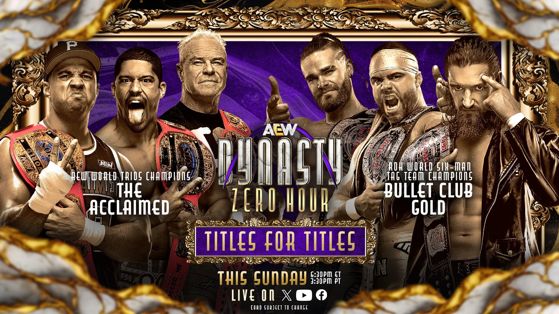 Tony Khan confirms AEW Trios & ROH Six-Man titles to be unified at Dynasty