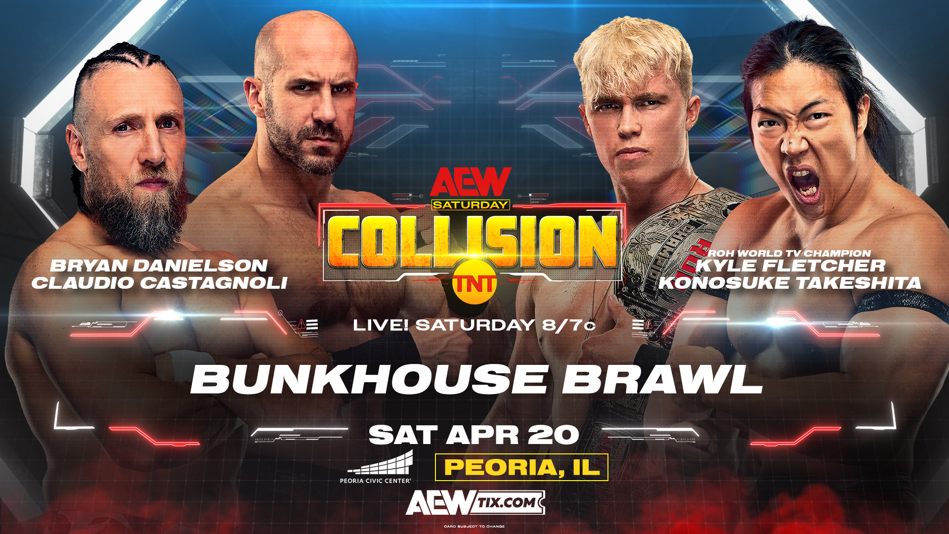 AEW Collision live results: BCC vs. Don Callis Family Bunkhouse Brawl