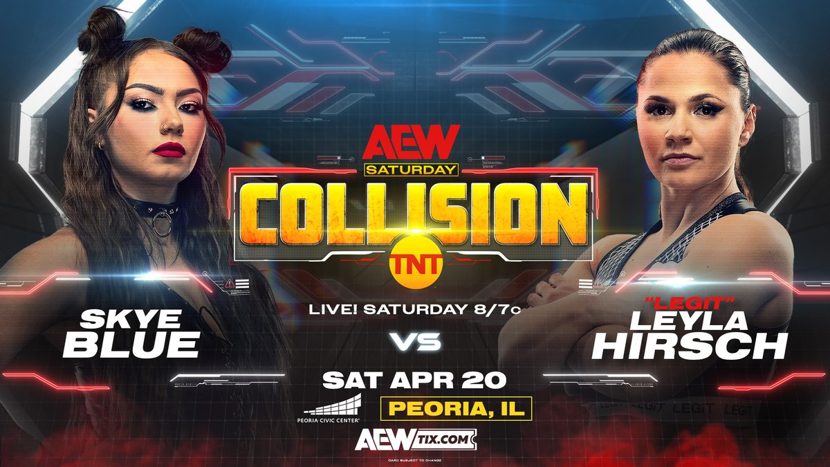 New match announced for AEW Collision