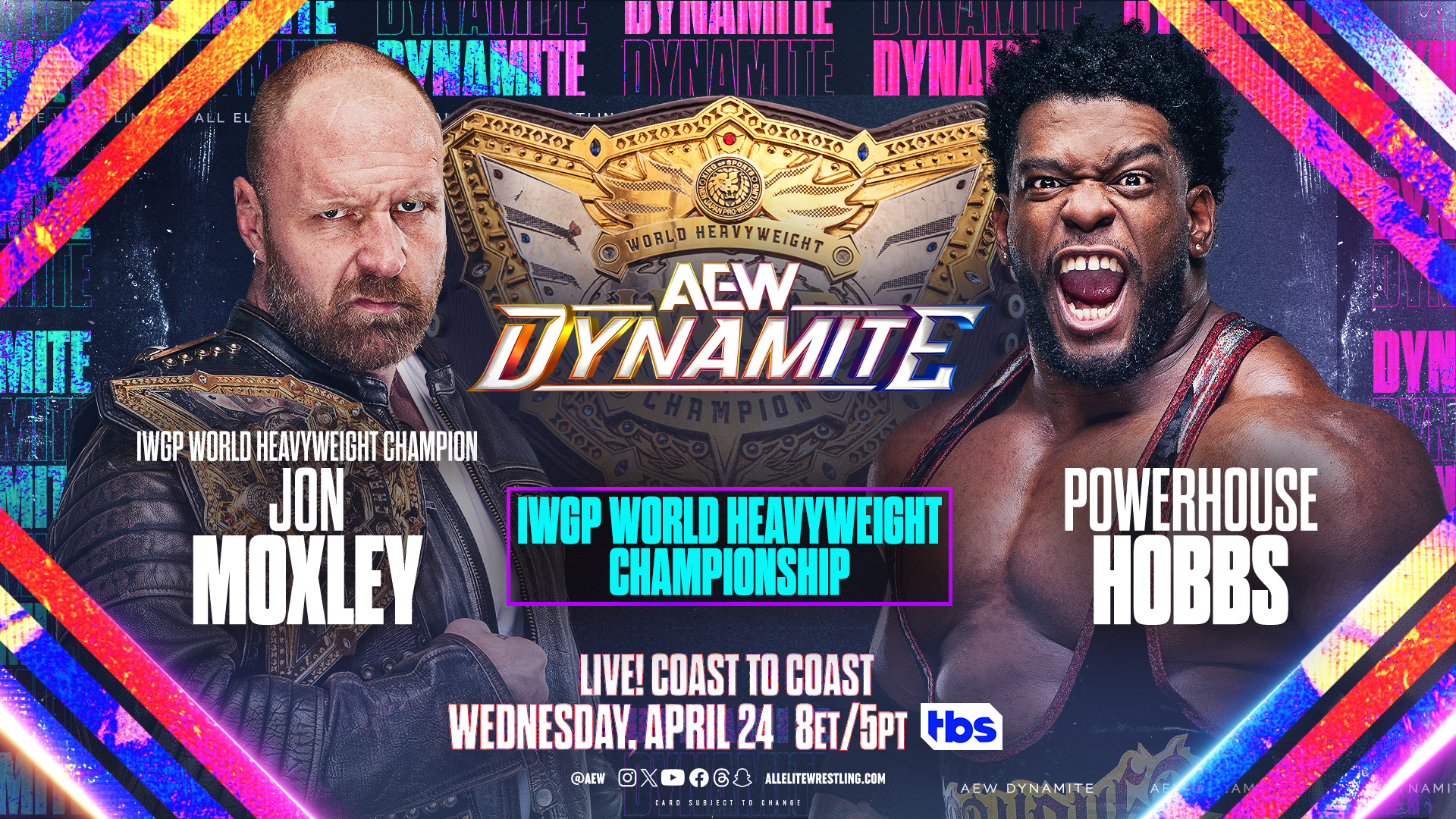 IWGP World title match official for next AEW Dynamite