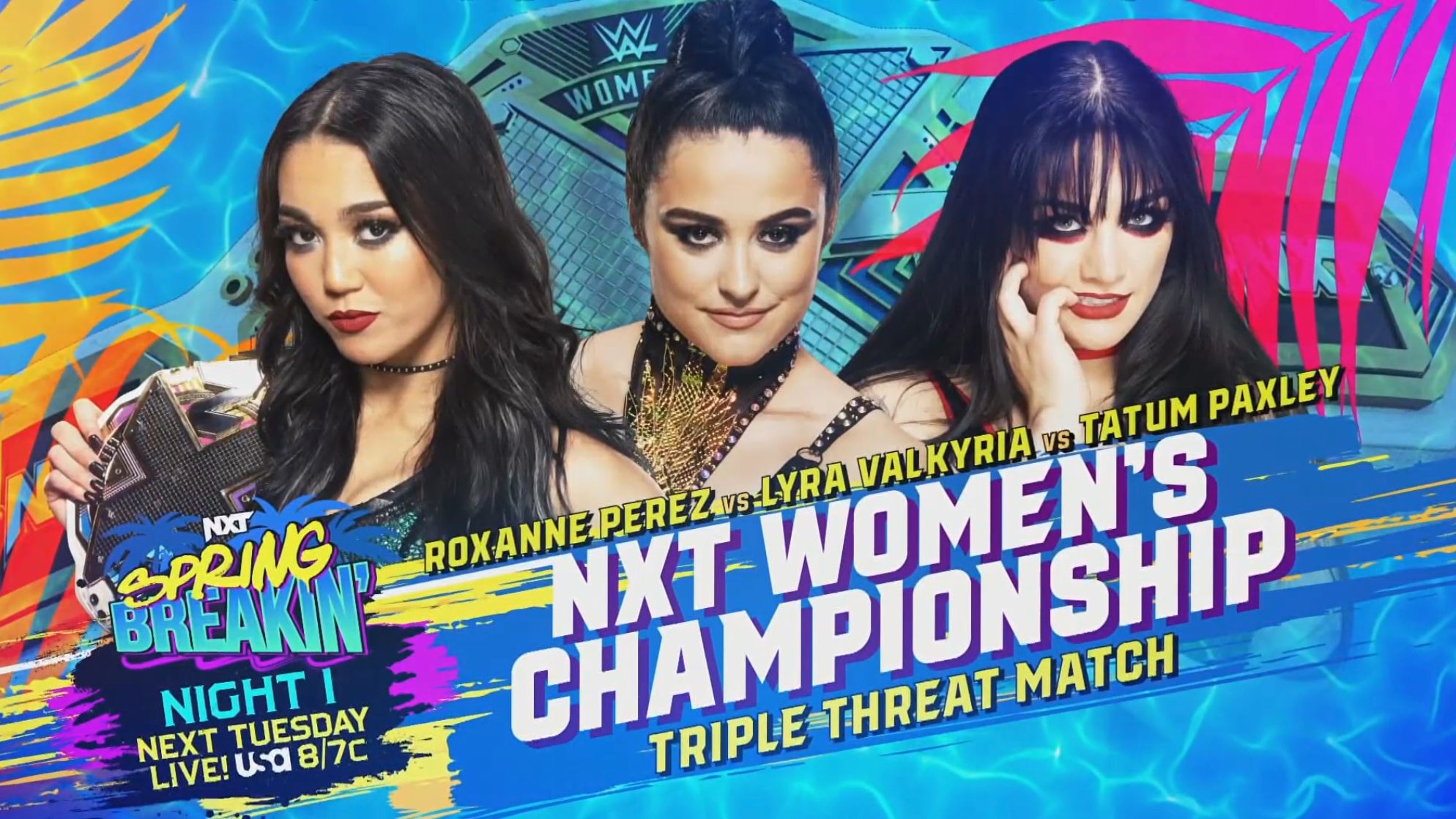 New matches announced for WWE NXT Spring Breakin’
