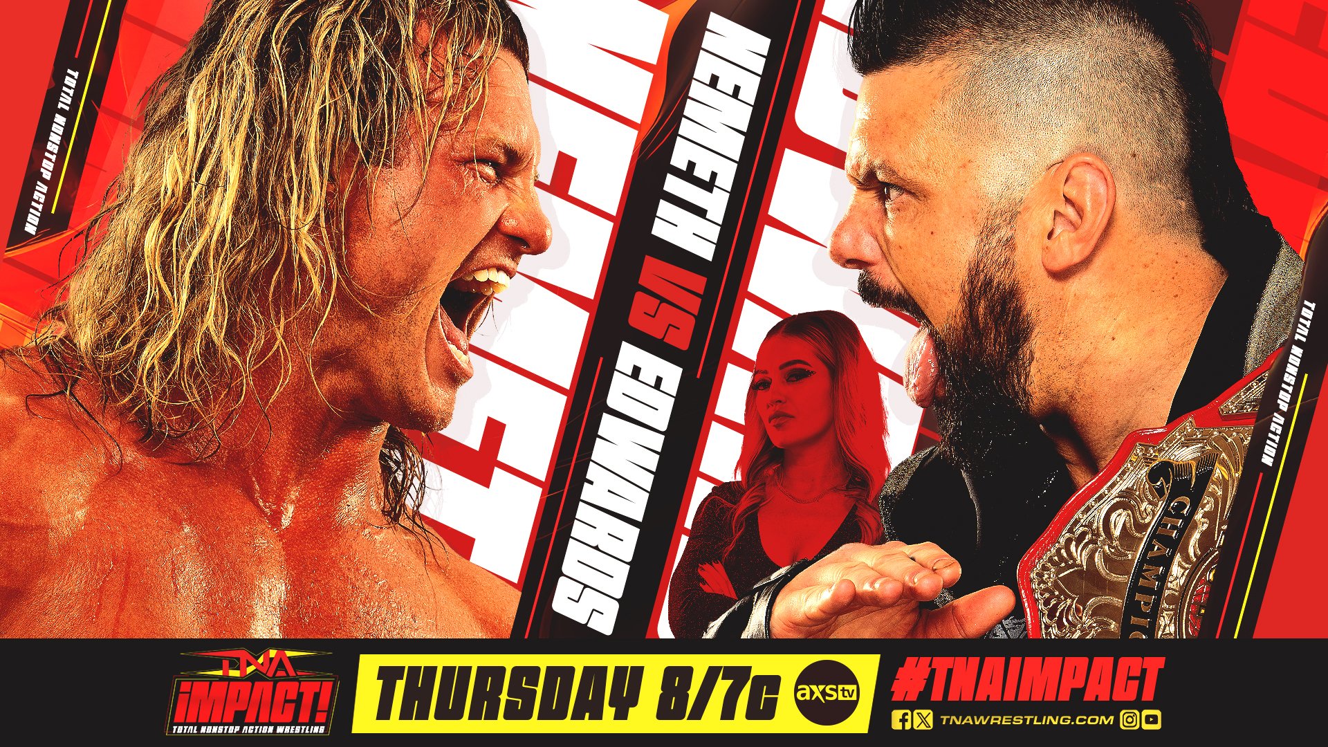 Nic Nemeth vs. Eddie Edwards announced for TNA Impact