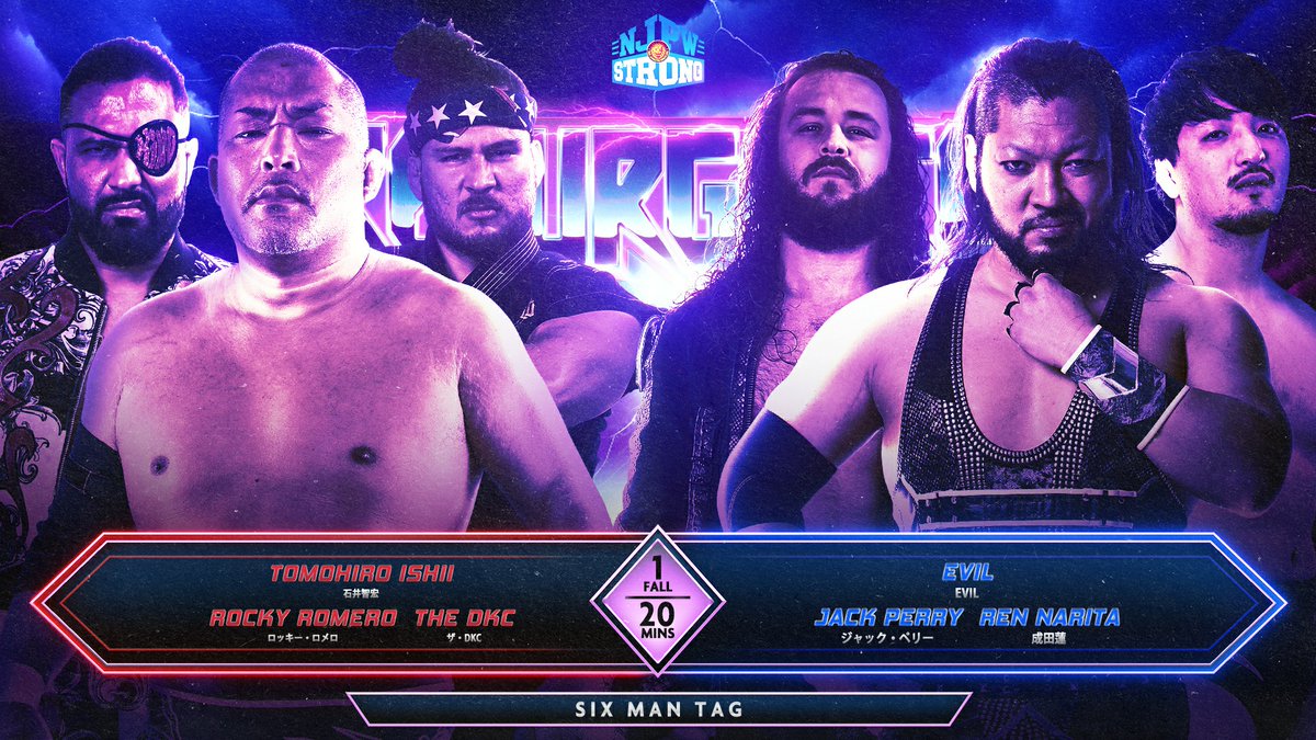 NJPW reveals full card for Resurgence