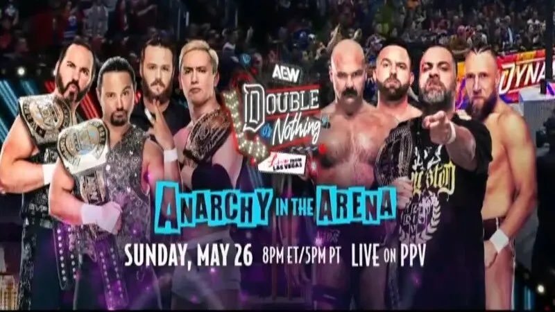 Kenny Omega announces Anarchy in the Arena match for AEW Double or Nothing