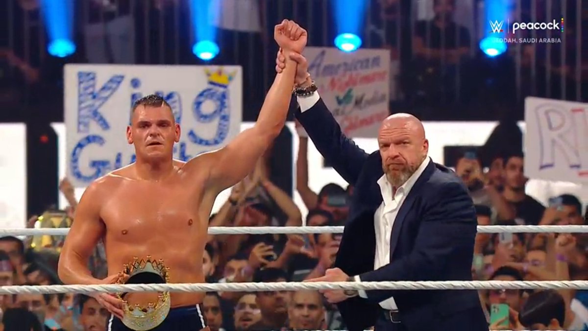 Gunther crowned WWE King of the Ring