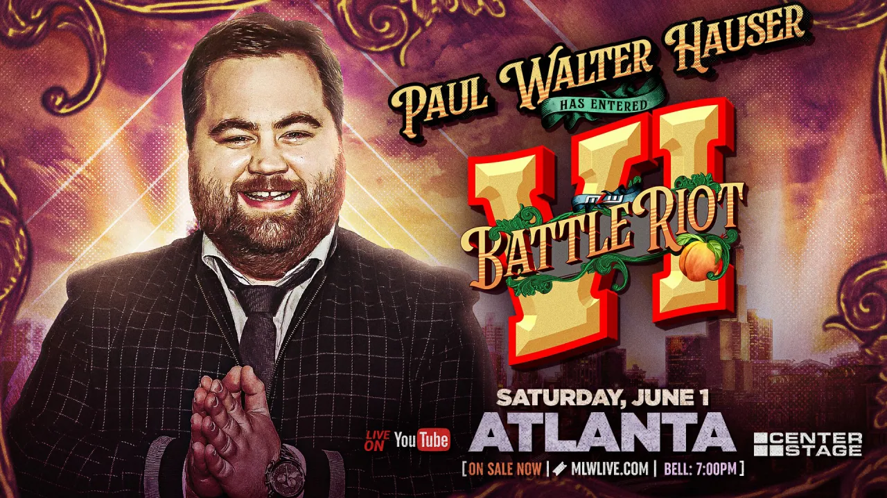 Actor Paul Walter Hauser to make MLW debut in Battle Riot VI