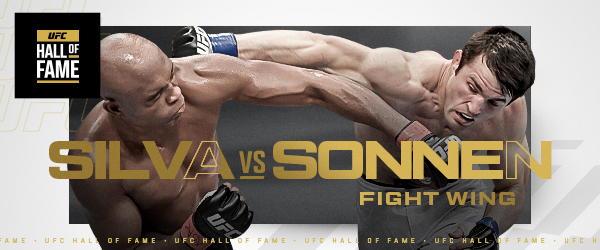 First Anderson Silva vs. Chael Sonnen fight going into UFC Hall of Fame