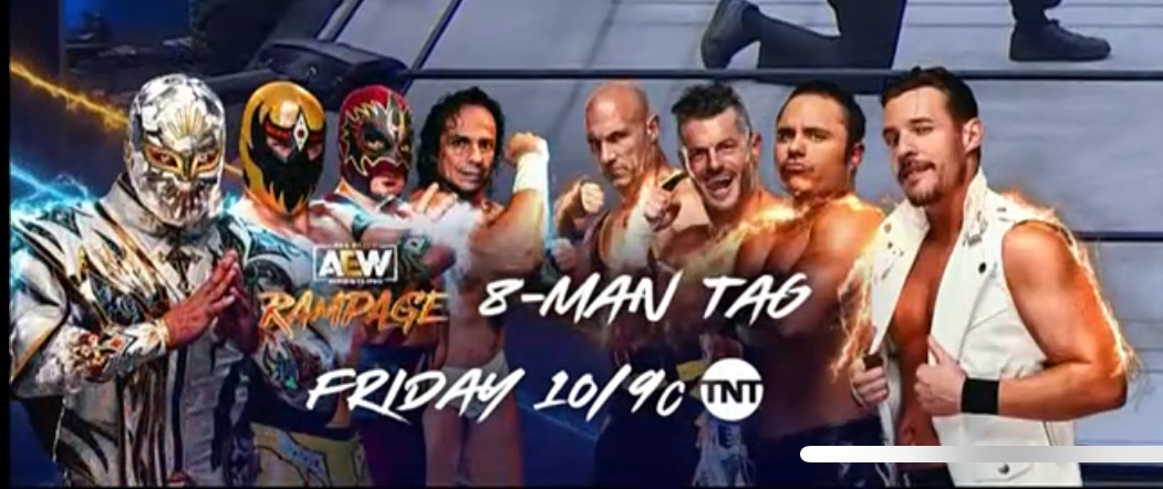 Eight-man tag team match with CMLL stars announced for AEW Rampage