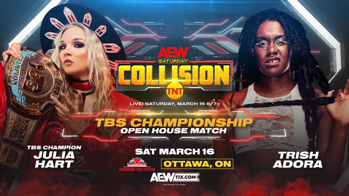 TBS title match announced for AEW Collision