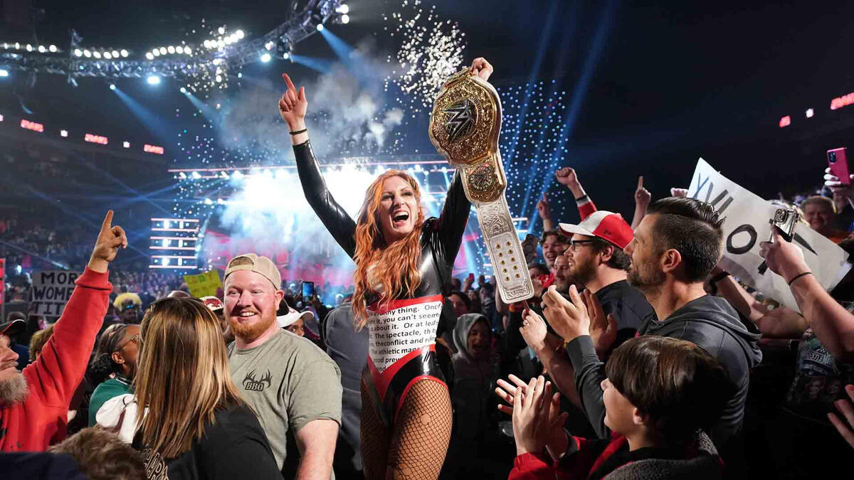 WWE Raw video highlights: Becky Lynch wins Women’s World Championship