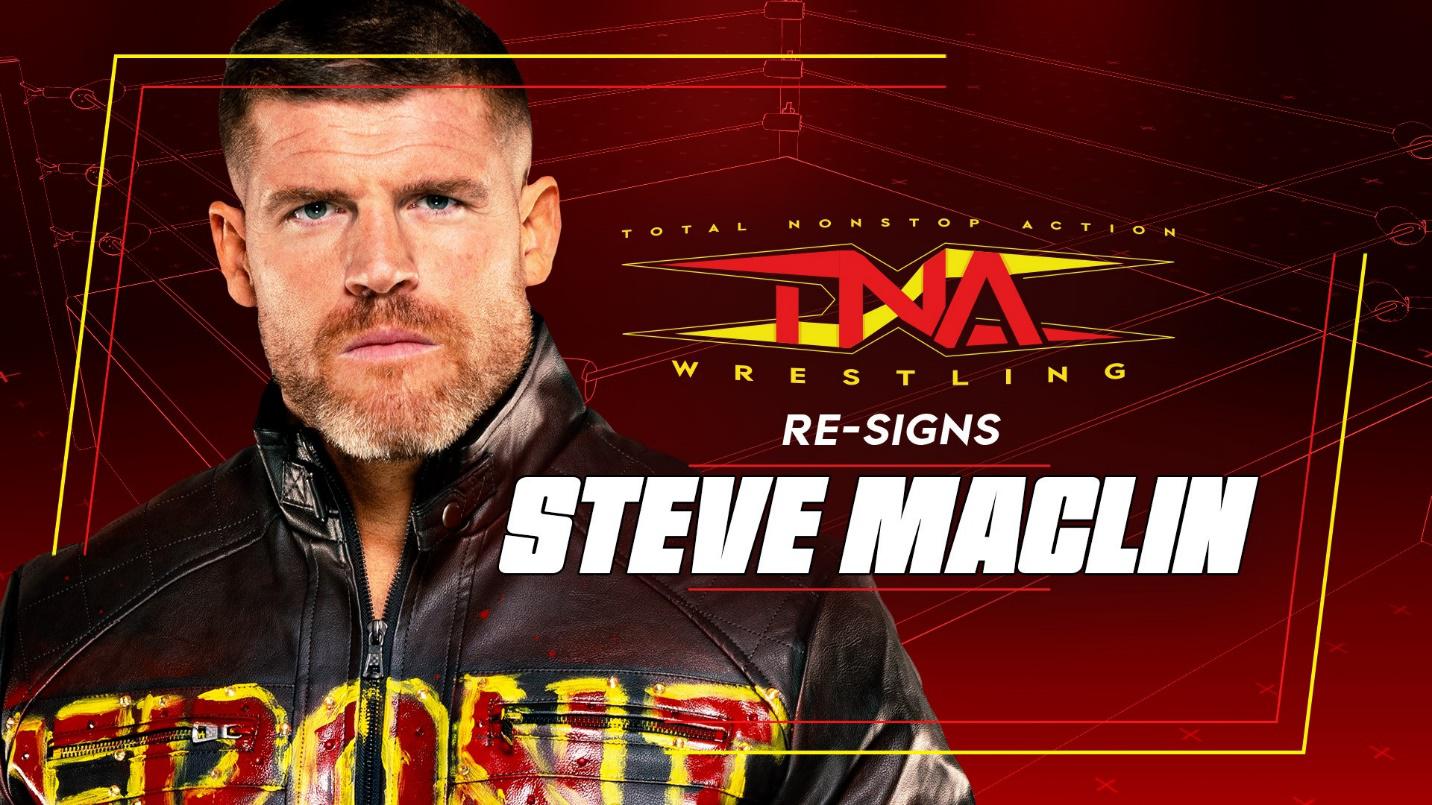 Steve Maclin officially re-signs with TNA Wrestling