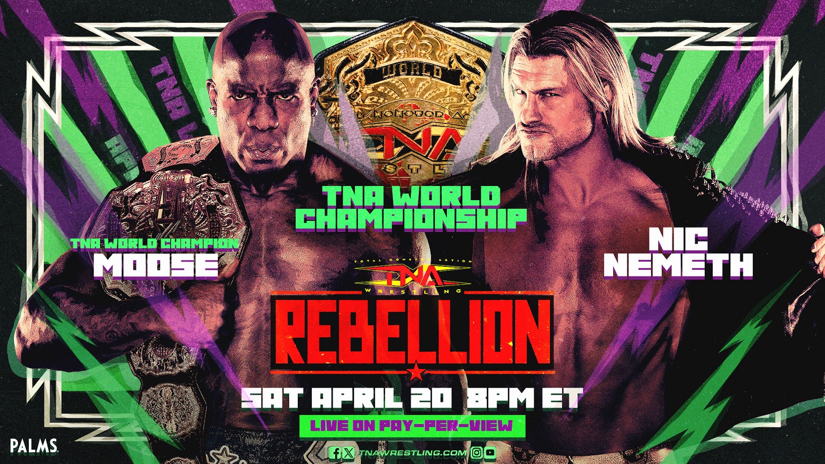 Nic Nemeth to challenge Moose for World title at TNA Rebellion