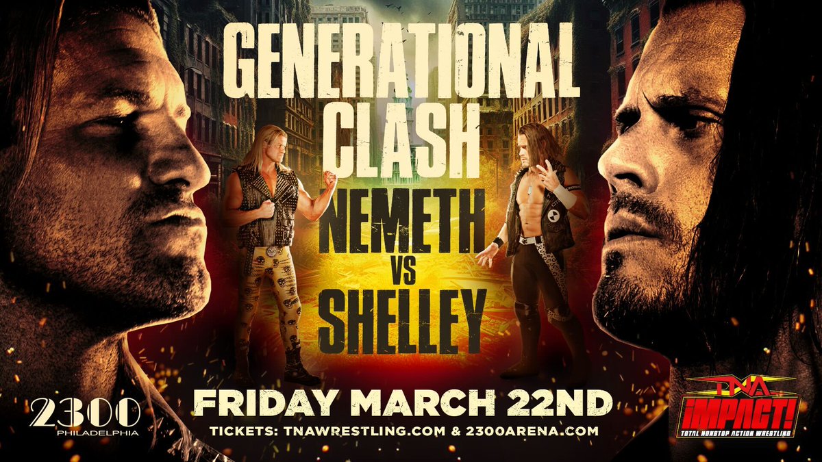 Nic Nemeth to face Alex Shelley at TNA TV taping