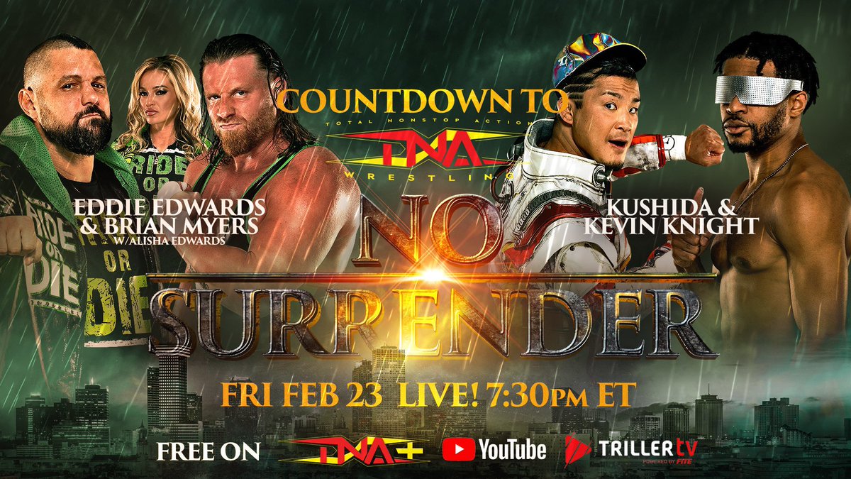 Pre-show match added to TNA No Surrender