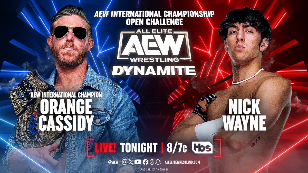 Orange Cassidy title defense booked for AEW Dynamite