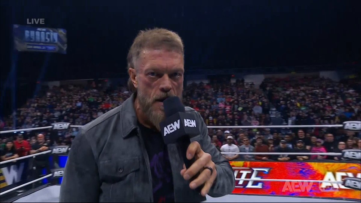 Adam Copeland responds to ‘negative BS’ in AEW Dynamite speech