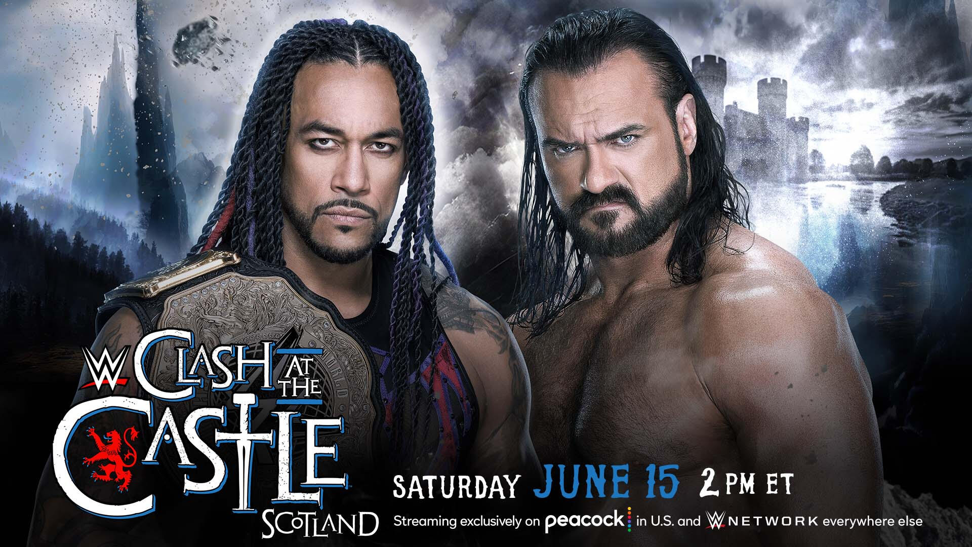 Drew McIntyre challenging for World Heavyweight title at WWE Clash at the Castle