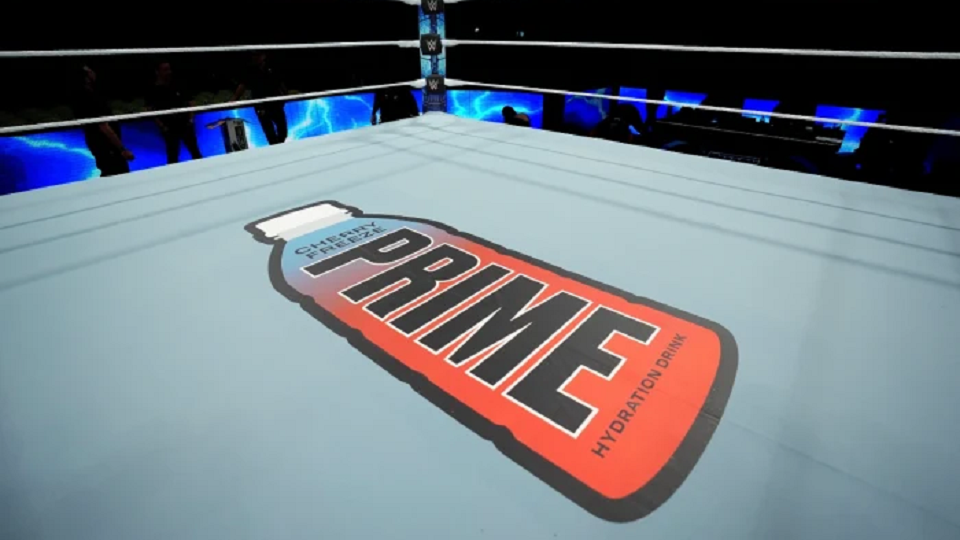 WWE & Prime reach first-ever center of the ring sponsorship deal