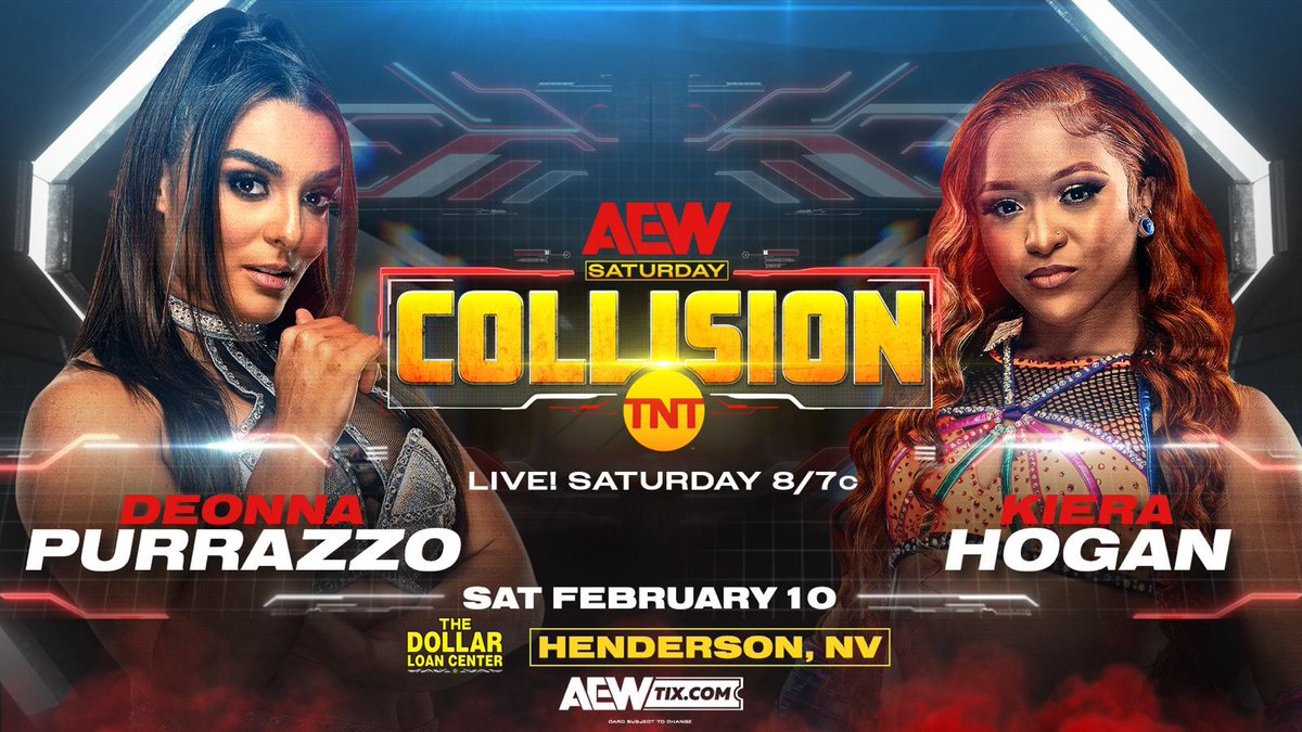 Deonna Purrazzo to face Kiera Hogan on AEW Collision