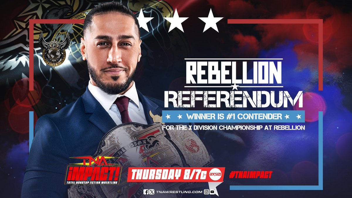 Mustafa Ali’s Rebellion Referendum set for TNA Impact